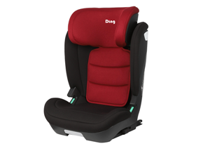 Ding DING - CAR SEAT - GR 2/3 - ISOFIX - 100-150CM - ARON - RED